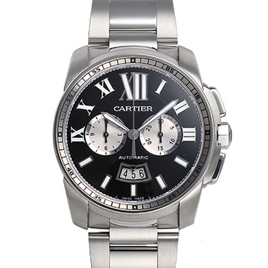 高級腕時計 カルティエ カリブル ドゥ カルティエ クロノグラフ W7100061